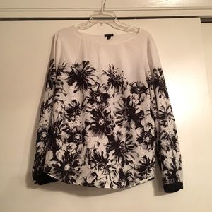 Ann Taylor Flower Blouse